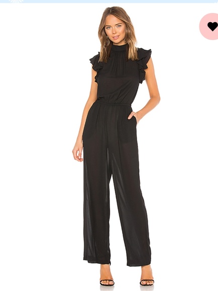 [1. State] Sheer Jumpsuit with Bow | Revolve NWOT - Picture 5 of 8
